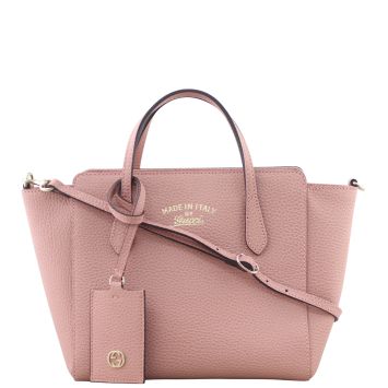 Gucci Swing Mini Leather Tote Front