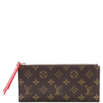 Louis Vuitton Adele Wallet Monogram Front