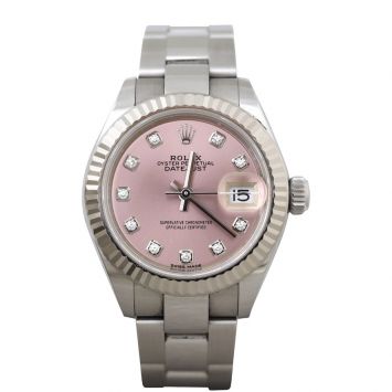Rolex Oyster Perpetual Lady DateJust Diamond 28mm Watch Top