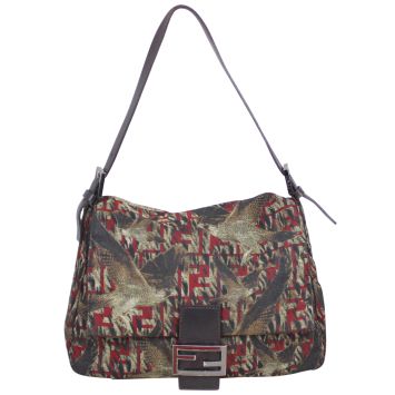 Fendi Mamma Baguette Bird Print Front