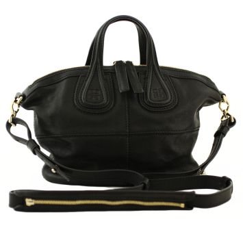 Givenchy Nightingale Micro Lambskin Black with strap