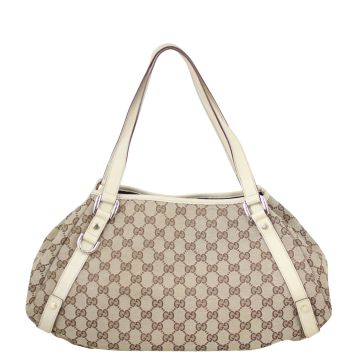 Gucci GG Canvas Abbey Tote Front