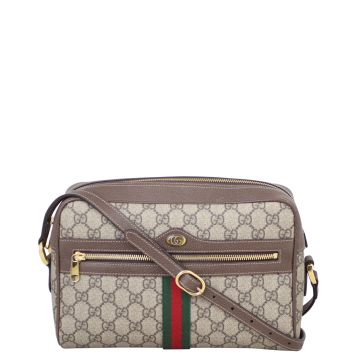 Gucci GG Supreme Ophidia Small Shoulder Bag Front