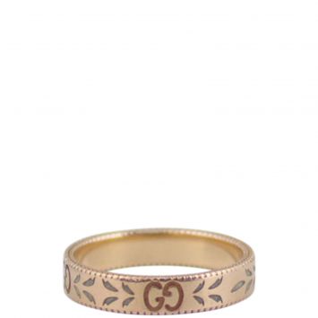 Gucci Icon 18k Rose Gold Ring