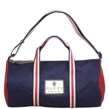 Gucci Web Duffle Bag Front