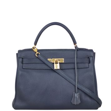 Hermes Kelly 32 Retourne Fjord Front