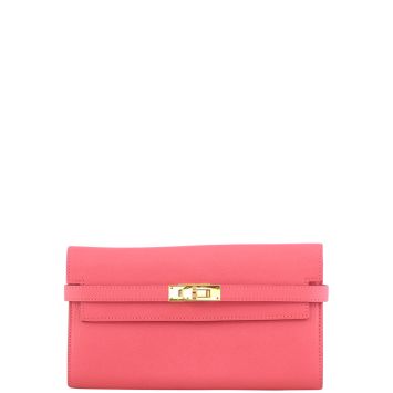 Hermes Kelly Classic Long Wallet Front