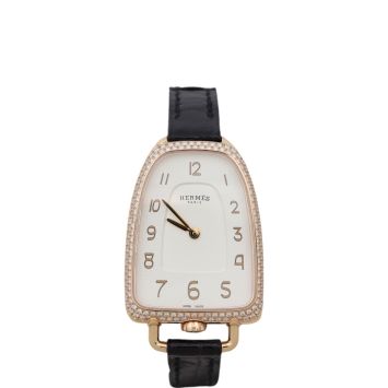 Hermes Galop d’Hermes 40mm Diamond Watch Large
