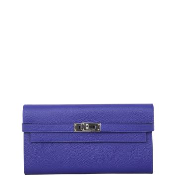 Hermes Kelly Classic Long Wallet Epsom 