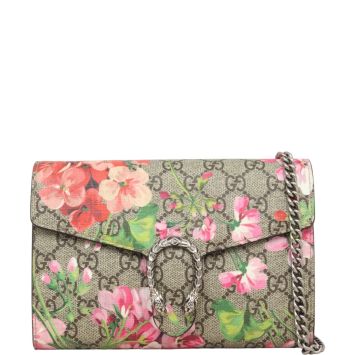Gucci Dionysus GG Blooms Chain Wallet