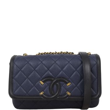 Chanel CC Filigree Small Flap Bag
