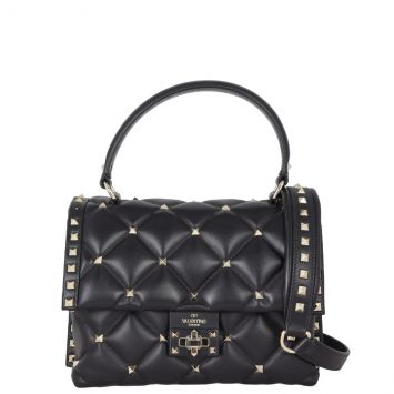 Valentino Candystud Top Handle Bag