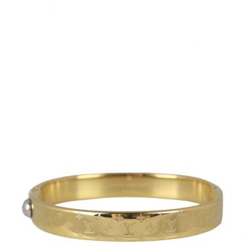 Pre-owned Louis Vuitton Gold Flower Full Bracelet