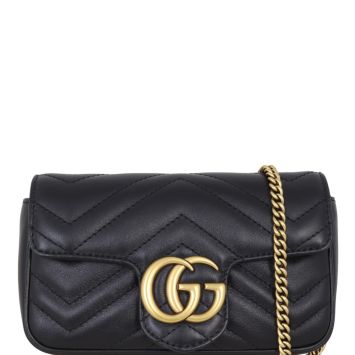 Gucci GG Marmont Matelasse Super Mini Shoulder Bag
