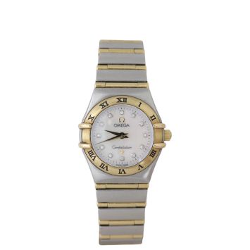 Omega Constellation 18k Yellow Gold Diamond Watch