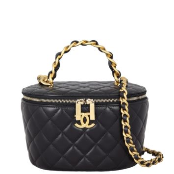 Chanel Top Handle Vanity Case with Chain