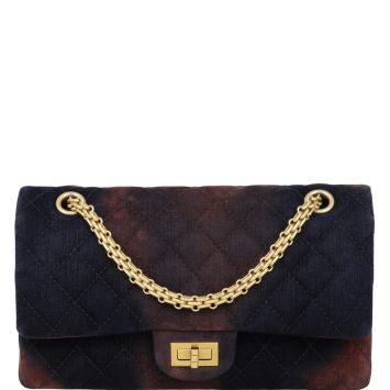 Chanel 2.55 Reissue 225 Double Flap Bag Ombre Velvet