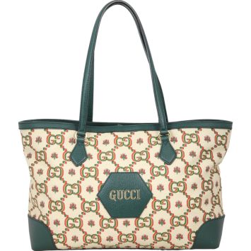 Gucci 100 Ophidia Canvas Shopping Tote Medium