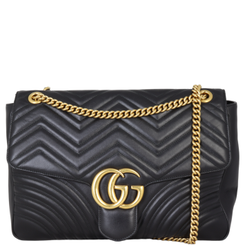 Gucci GG Marmont Matelasse Large Shoulder Bag