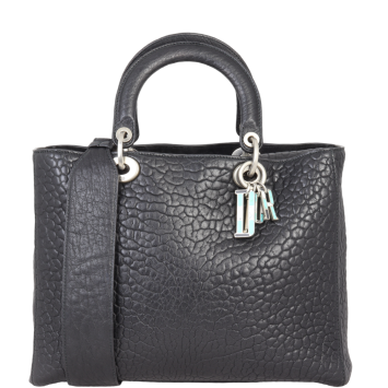 Dior Lady Dior Large Canyon Grained Lambskin