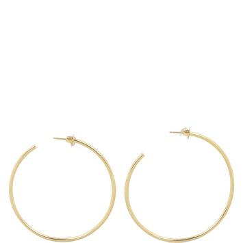 Tiffany & Co 18k Yellow Gold Hoop Earrings
