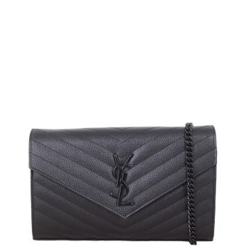 Saint Laurent Cassandre Chain Wallet