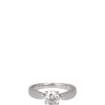 Tiffany & Co Harmony Platinum Diamond Engagement Ring