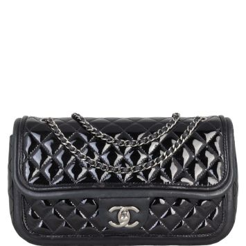 Chanel Patent Leather Classic Mini Pouch [Pre-Owned] - Heart of Luxe