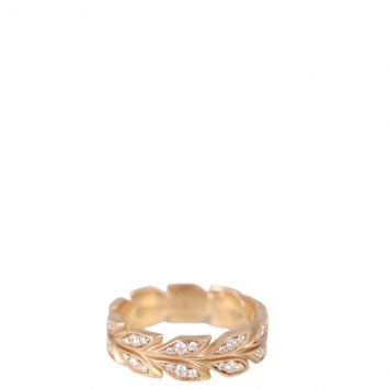 Tiffany & Co. Victoria Vine 18k Rose Gold Diamond Ring