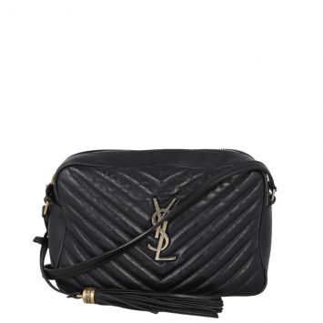 Authenticated Used Yves Saint Laurent YSL Satchel Shoulder Bag Suede Black  568604  Walmartcom