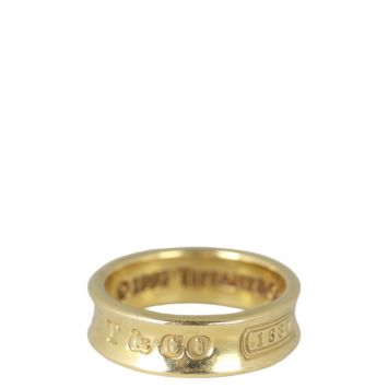 Tiffany & Co 1837 18k Gold Ring