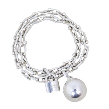 Tiffany & Co HardWear Sterling Silver Small Wrap Bracelet