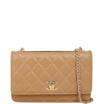 Chanel CC Trendy Wallet on Chain