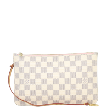 Louis Vuitton Neverfull Pouch Damier Azur