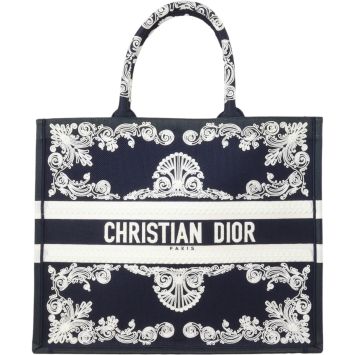 Dior Book Tote Large Cornely Embroidered