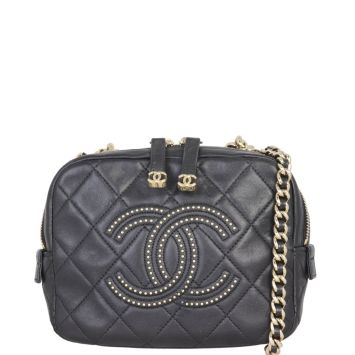 Chanel CC Studded Camera Chain Bag