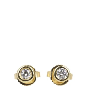 Tiffany & Co Diamonds by the Yard 18k Yellow Gold Stud Earrings