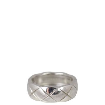 Chanel Coco Crush Ring 18k White Gold Small