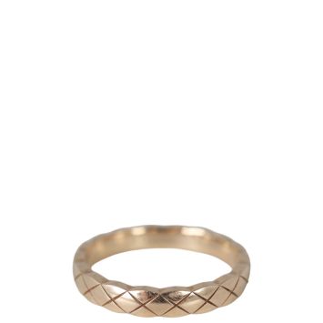 Chanel Coco Crush Ring 18k Beige Gold Mini