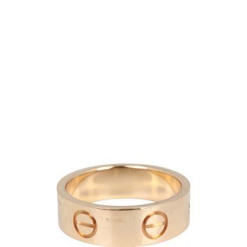 Cartier Love Ring 18k Rose Gold