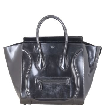 Celine Mini Luggage Tote Patent 