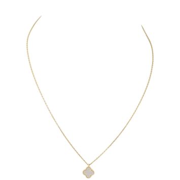 Van Cleef & Arpels Sweet Alhambra 1 Motif Mother of Pearl Necklace