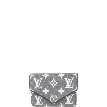 Louis Vuitton Victorine Wallet Monogram Denim