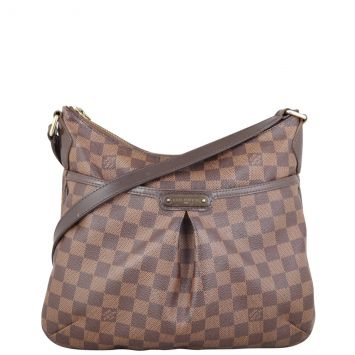 Louis Vuitton Bloomsbury PM Damier Ebene Front with Strap
