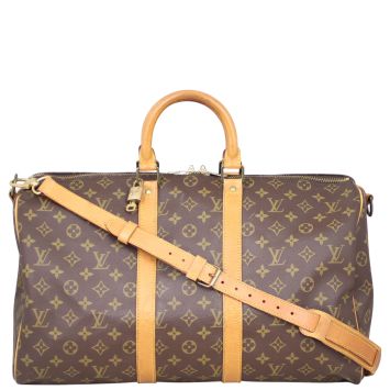 Louis Vuitton Keepall 45 Bandouliere Monogram Front
