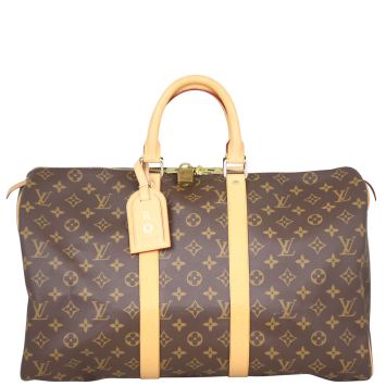 Louis Vuitton Keepall 45 Monogram Front