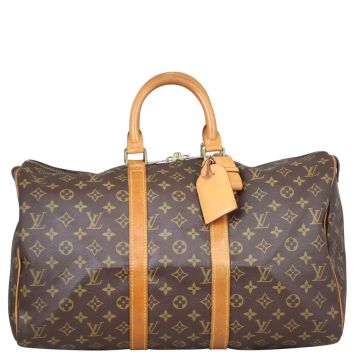 Louis Vuitton Keepall 45 Monogram Front