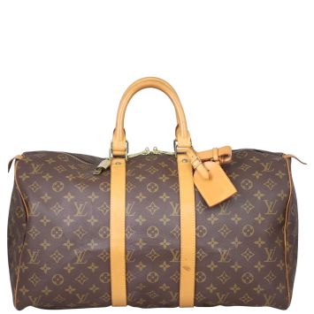 Louis Vuitton Keepall 45 Monogram Front
