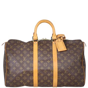 Louis Vuitton Keepall 45 Monogram Front
