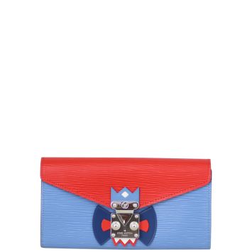 Louis Vuitton Tribal Mask Sarah Wallet Epi Front